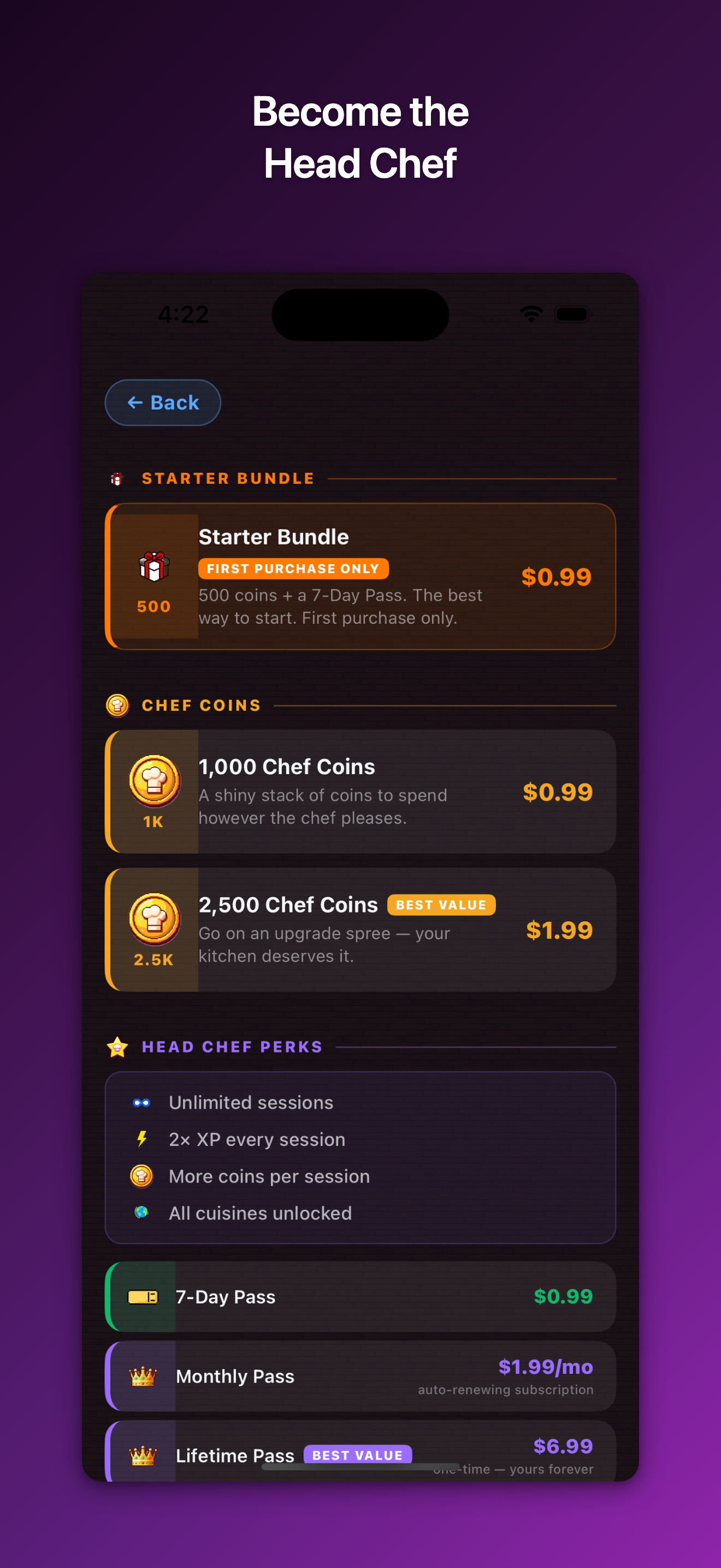 Kitchen Street — climbing the global leaderboard and earning awards